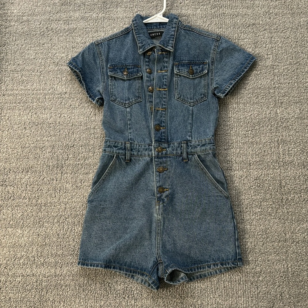 Lioness jean romper from Princess Polly size xxs